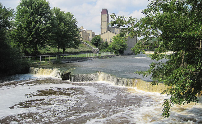 Sheboygan Falls lower falls