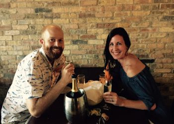 Ray York and Kelly York at Paddock Club in Elkhart Lake, WI